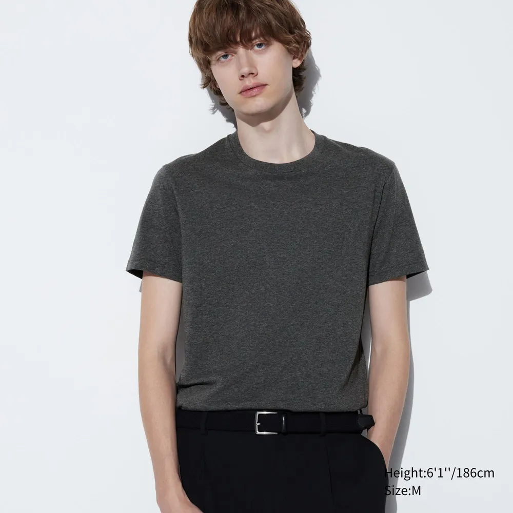 DRY COLOR CREW NECK SHORT SLEEVE T-SHIRT