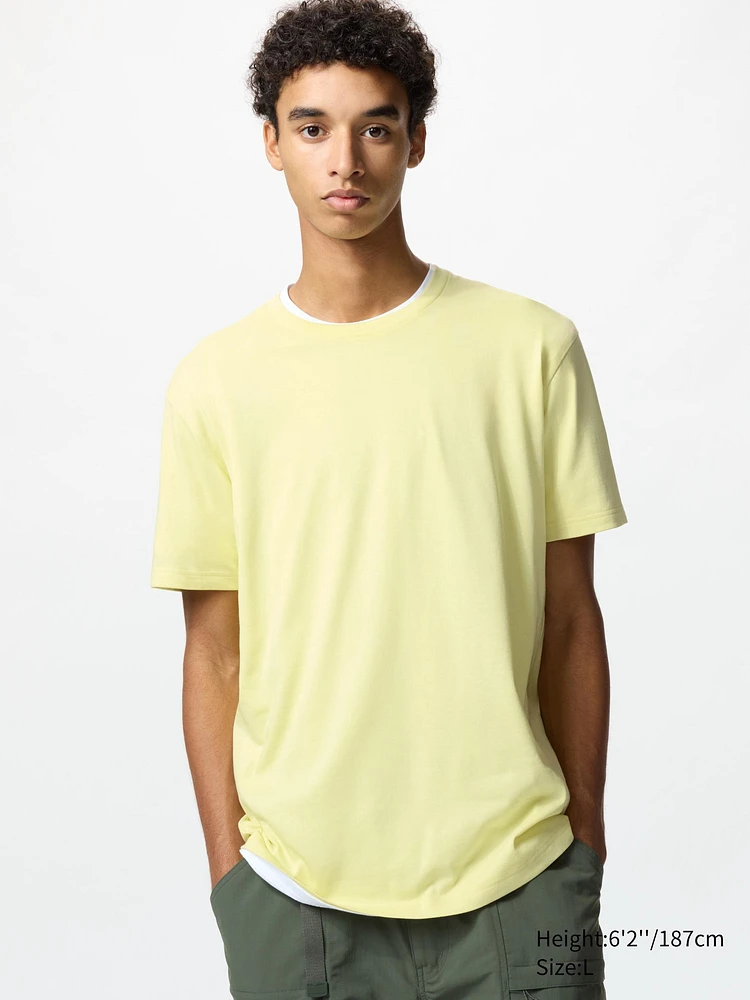 DRY CREW NECK SHORT COLOUR T-SHIRT