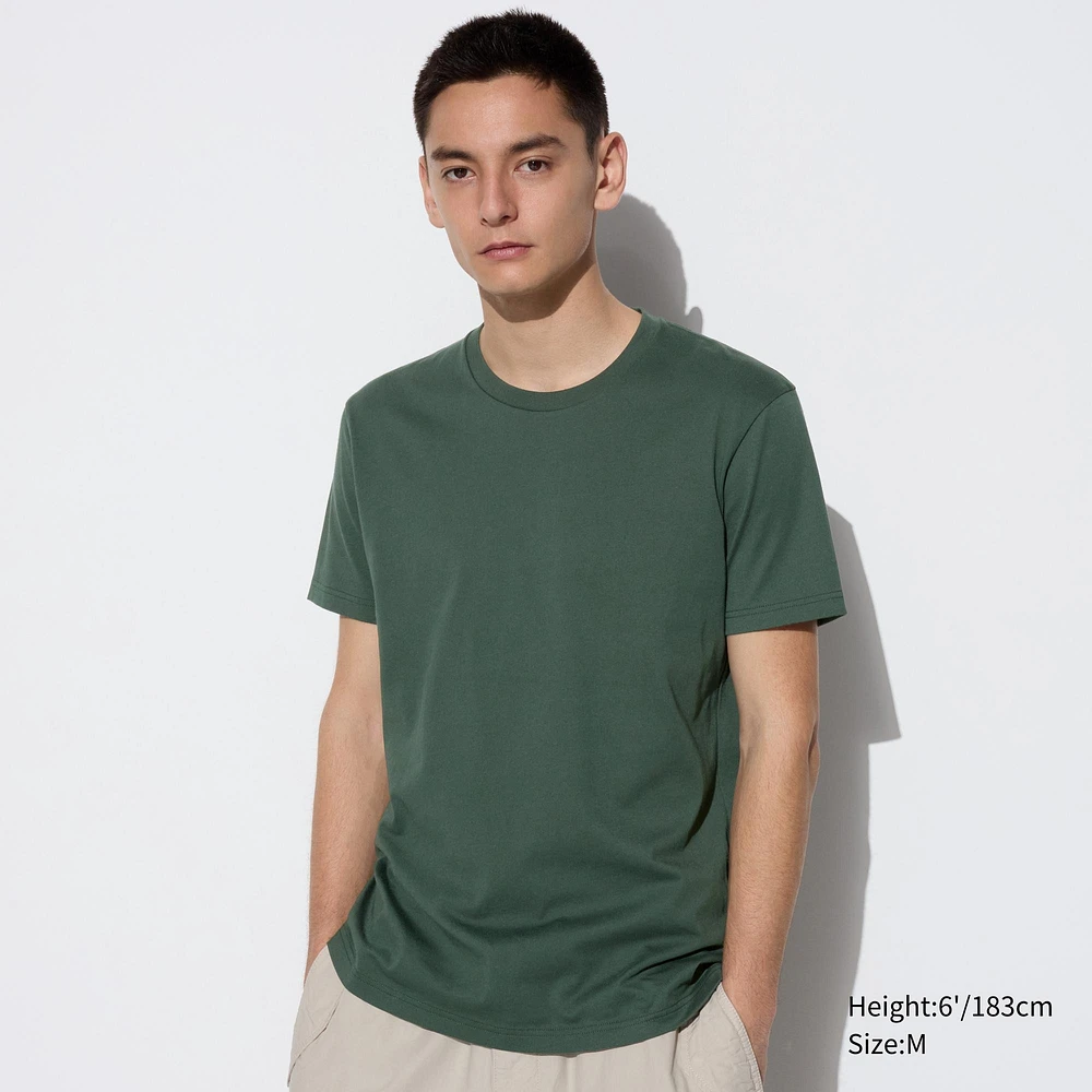 DRY COLOUR CREW NECK SHORT SLEEVE T-SHIRT