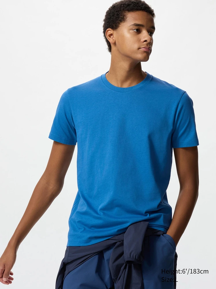 DRY CREW NECK SHORT COLOUR T-SHIRT