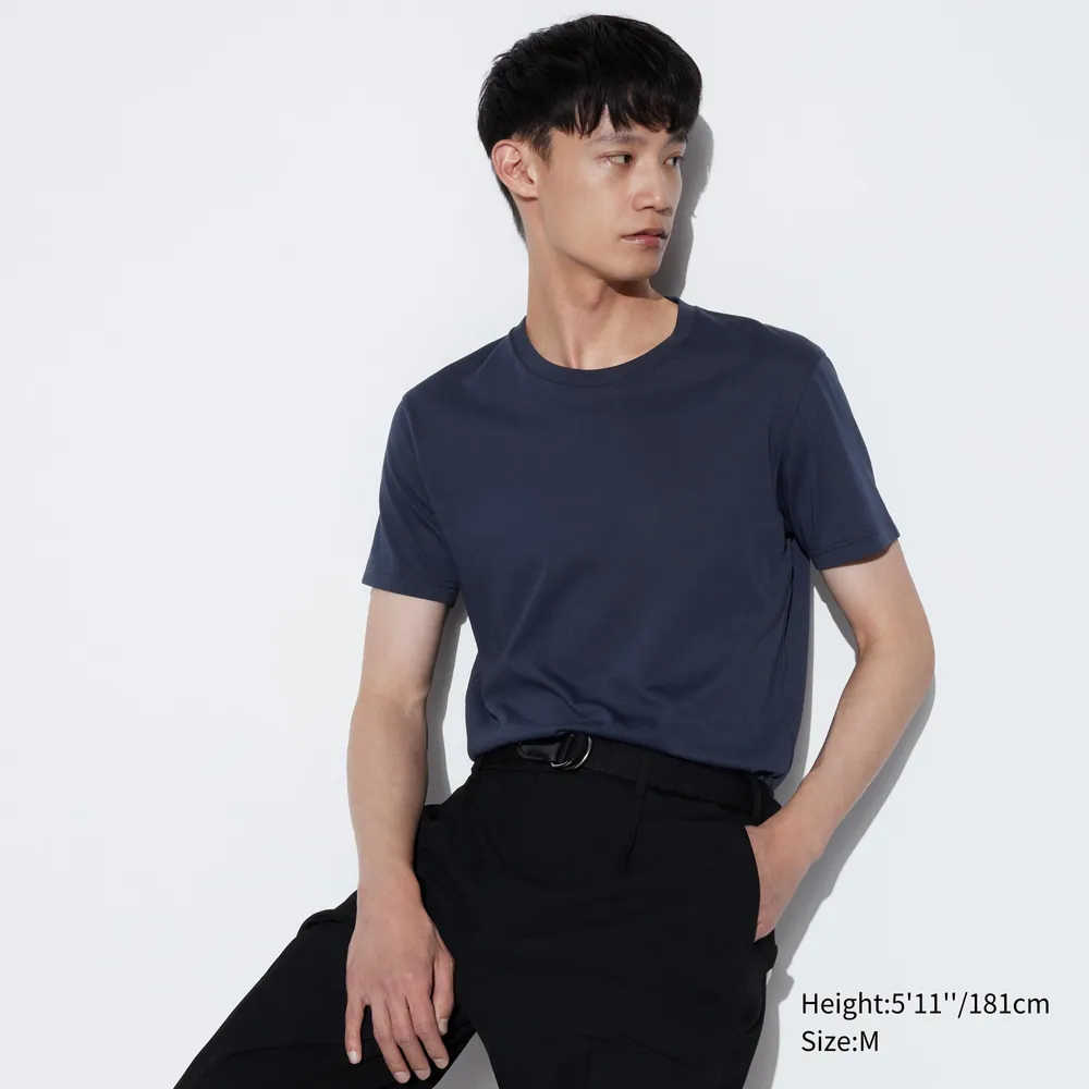 DRY COLOUR CREW NECK SHORT SLEEVE T-SHIRT