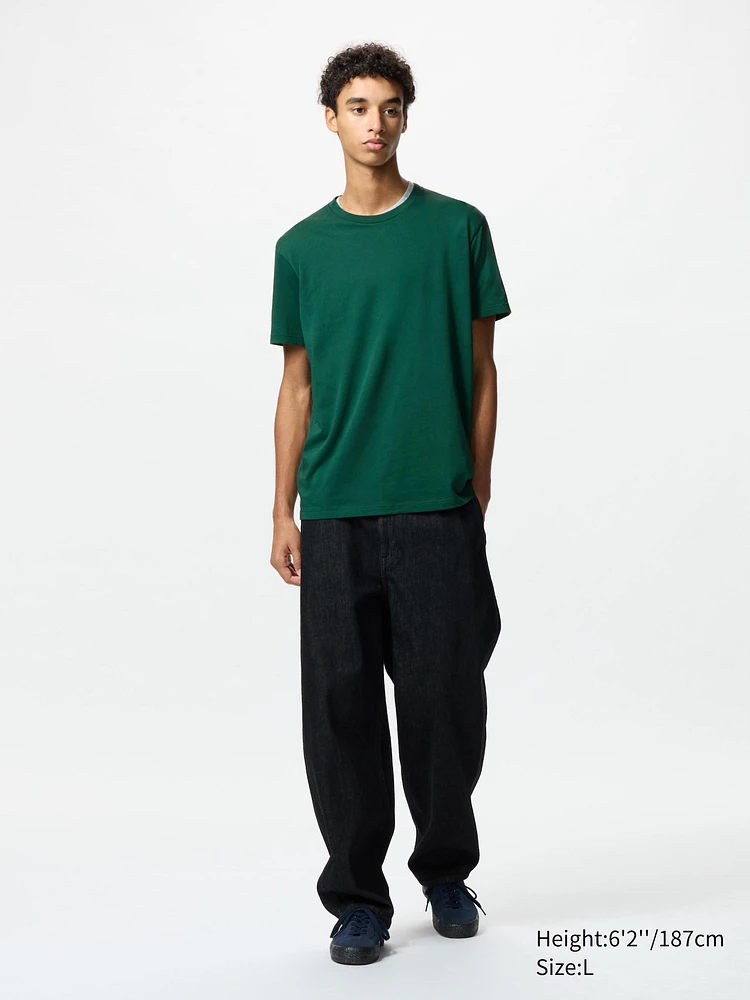 DRY CREW NECK SHORT COLOUR T-SHIRT