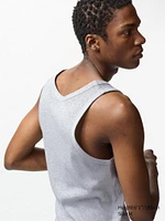 DRY COLOUR RIBBED TANK TOP