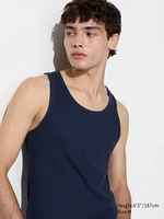 DRY COLOUR RIBBED TANK TOP