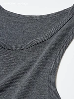 DRY COLOUR RIBBED TANK TOP