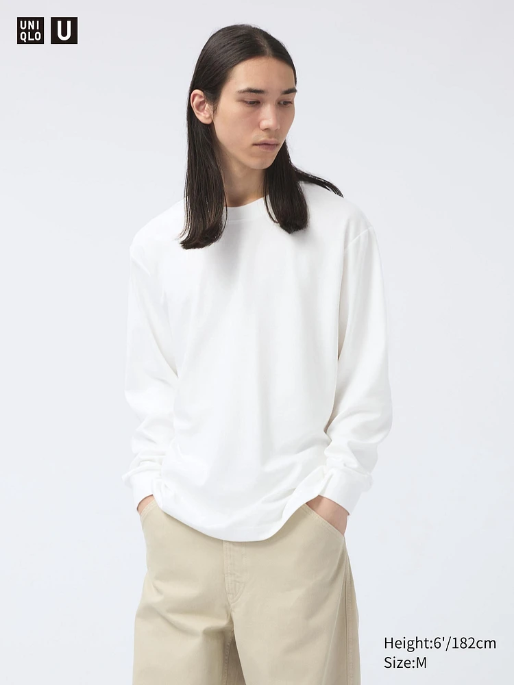 AIRism COTTON CREW NECK T-SHIRT