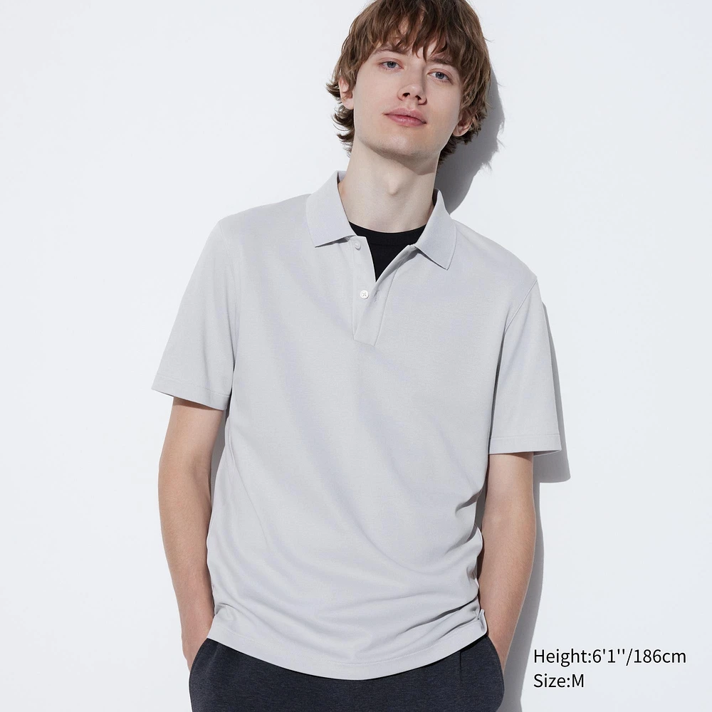 AIRism COTTON PIQUE SHORT SLEEVE POLO SHIRT