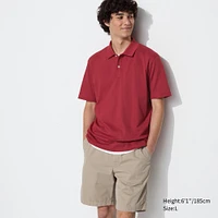 AIRism COTTON PIQUE SHORT SLEEVE POLO SHIRT