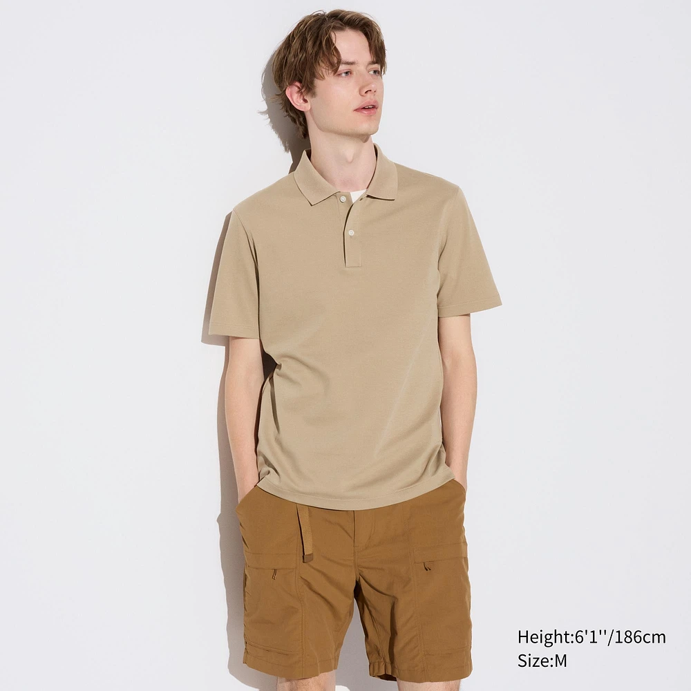 AIRism COTTON PIQUE SHORT SLEEVE POLO SHIRT