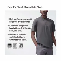 DRY-EX SHORT SLEEVE POLO SHIRT