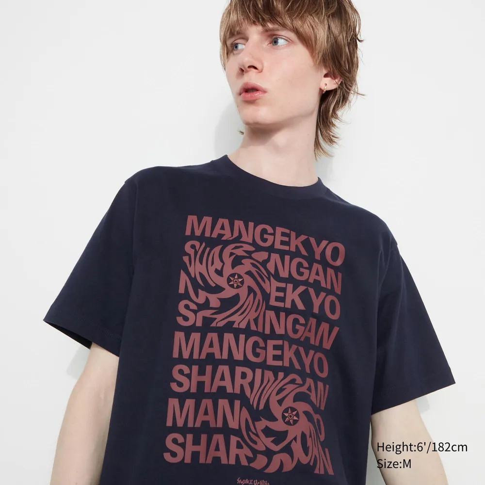  Naruto Classic Sasuke Sharingan Symbol Boy's Red T-Shirt-Small  : Clothing, Shoes & Jewelry