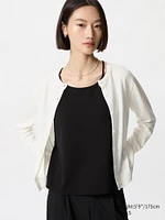 UV PROTECTION CREW NECK CARDIGAN