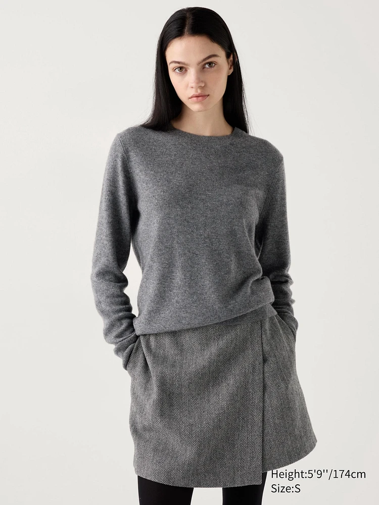 CASHMERE CREW NECK SWEATER