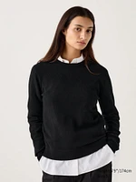 CASHMERE CREW NECK SWEATER