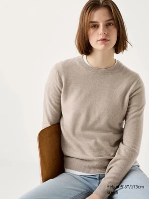 CASHMERE CREW NECK SWEATER