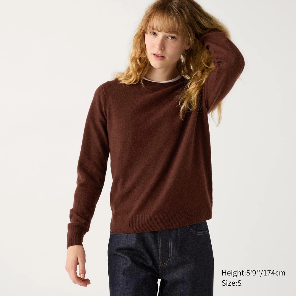 CASHMERE CREW NECK SWEATER