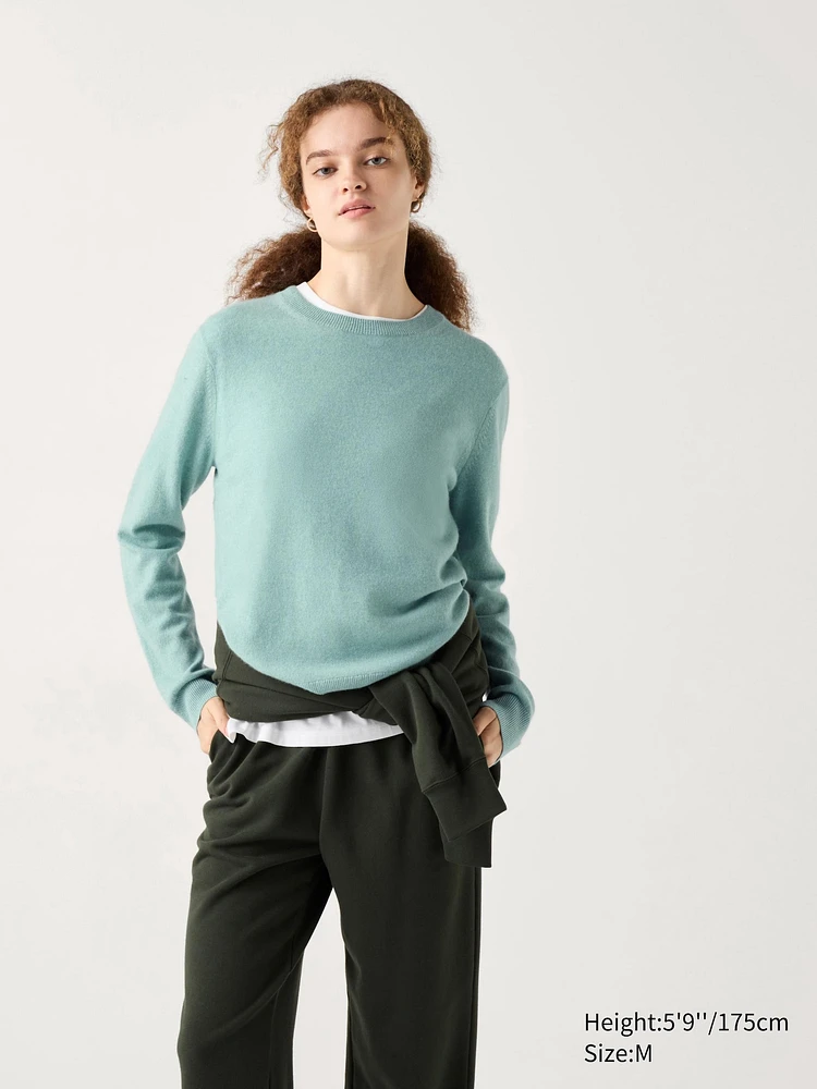 CASHMERE CREW NECK SWEATER