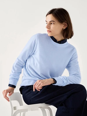 CASHMERE CREW NECK SWEATER