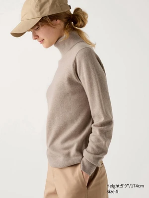 CASHMERE TURTLENECK SWEATER