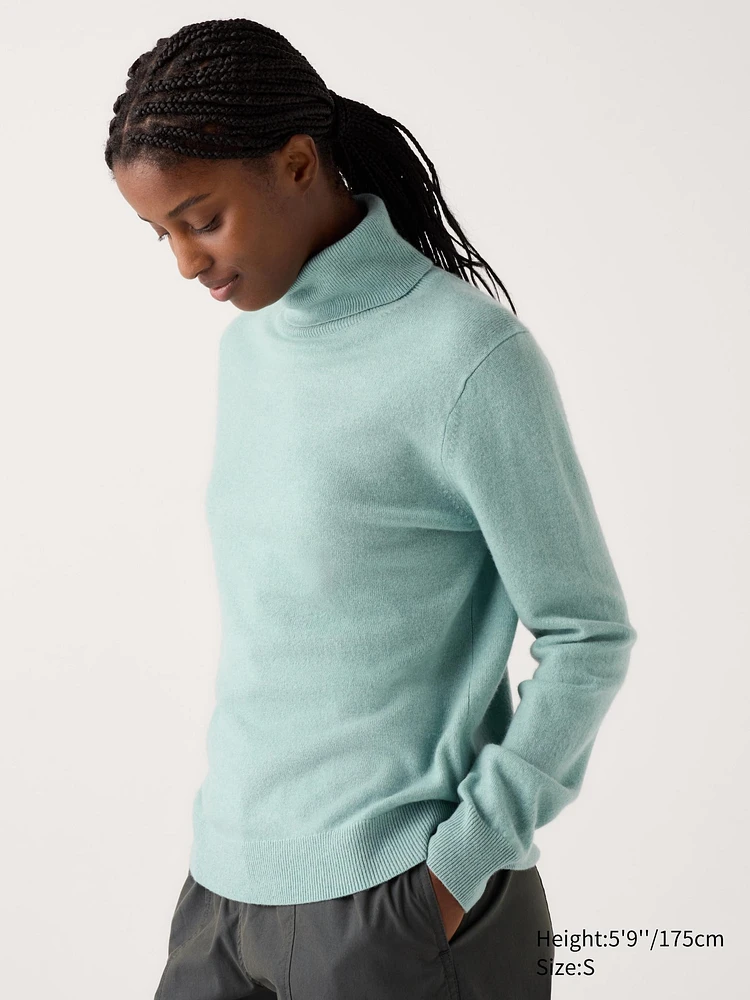 CASHMERE TURTLENECK SWEATER