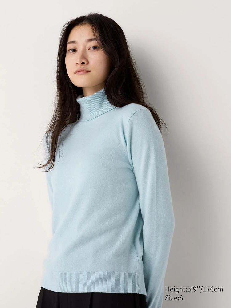 CASHMERE TURTLENECK SWEATER