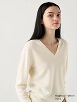 CASHMERE V NECK SWEATER