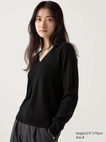 CASHMERE V NECK SWEATER