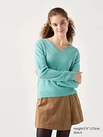 CASHMERE V NECK SWEATER