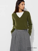 CASHMERE V NECK SWEATER