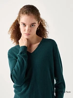 CASHMERE V NECK SWEATER