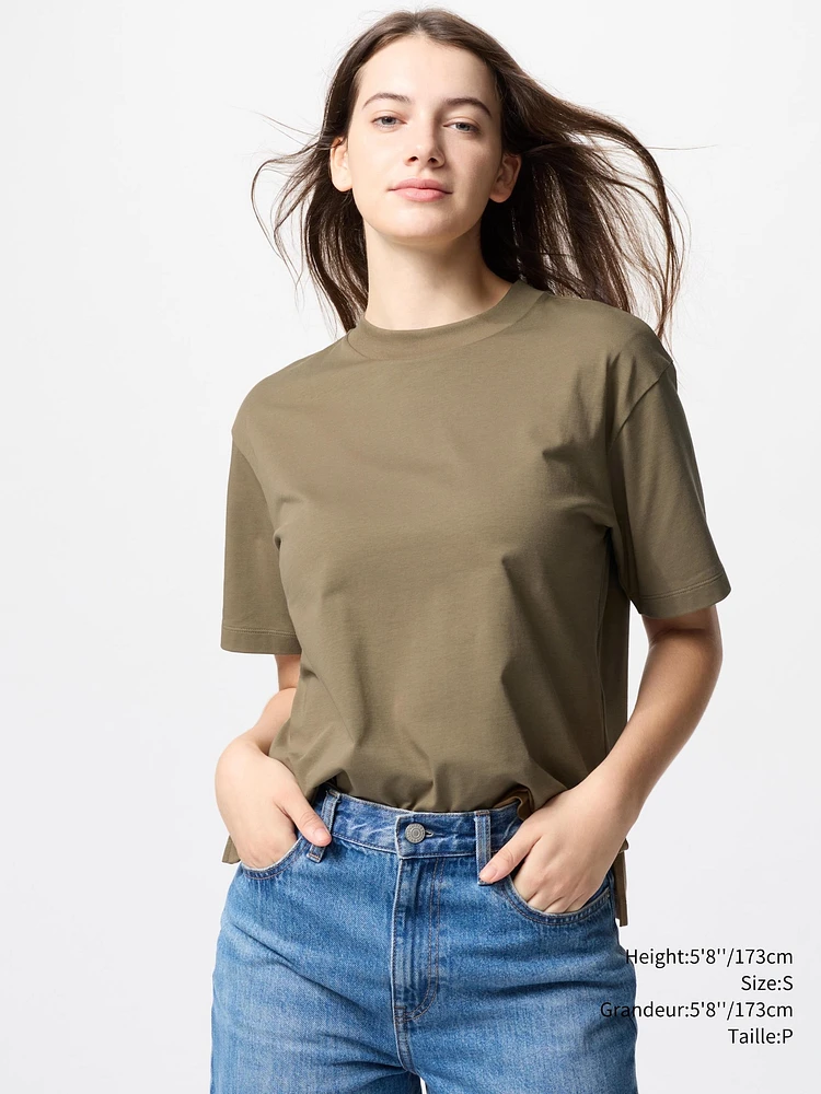 AIRism COTTON SHORT SLEEVE T-SHIRT