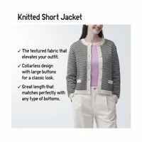 KNITTED SHORT JACKET