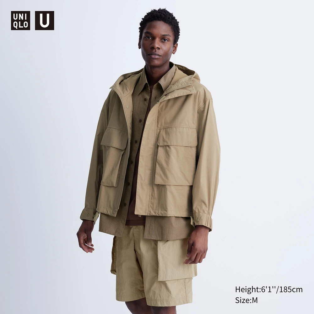 UTILITY HOODED JACKET