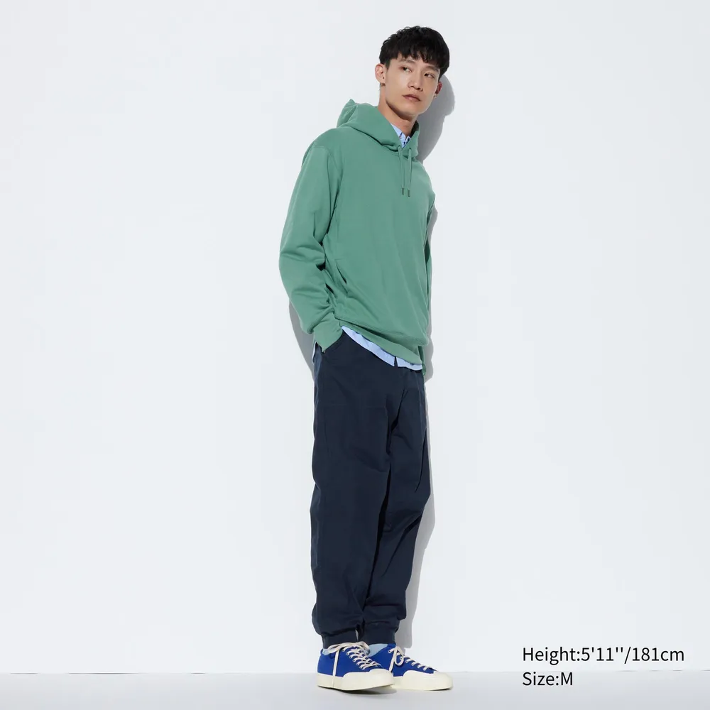 UNIQLO COTTON RELAXED RIBBED JOGGER PANTS