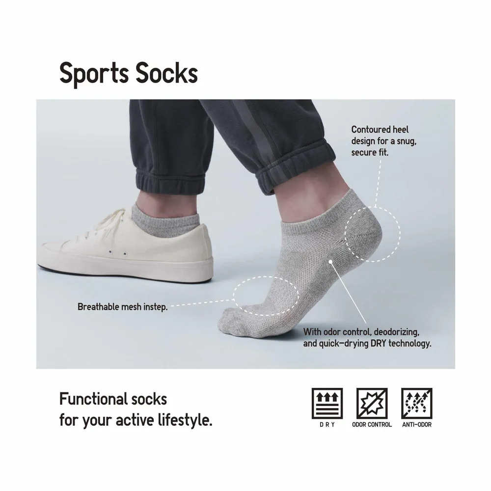 SPORTS PILE SHORT SOCKS