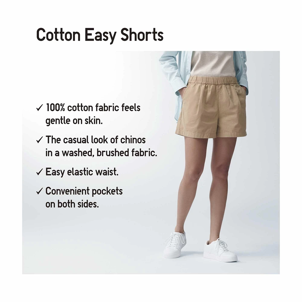 COTTON EASY SHORTS