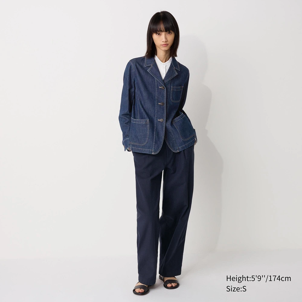 DENIM COVERALL