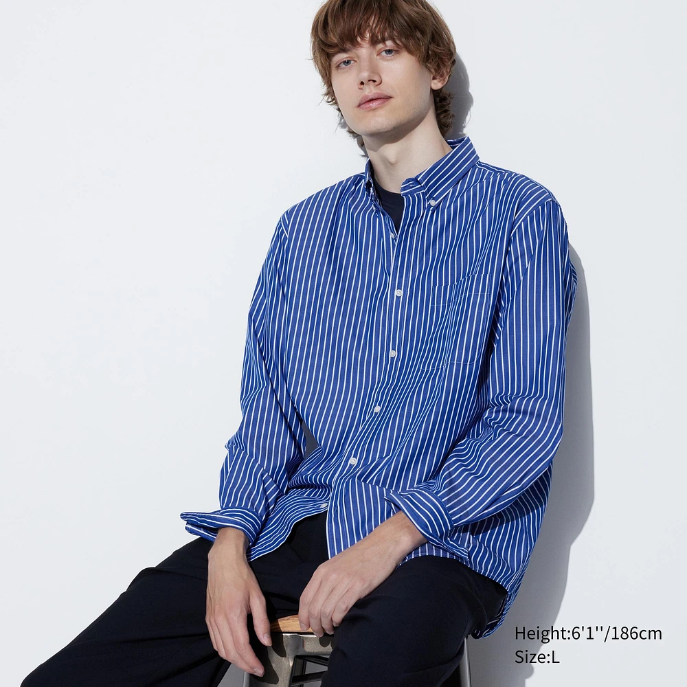 EXTRA FINE COTTON BROADCLOTH LONG SLEEVE SHIRT