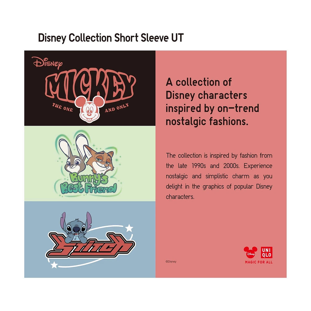 DISNEY UT (SHORT SLEEVE GRAPHIC T-SHIRT