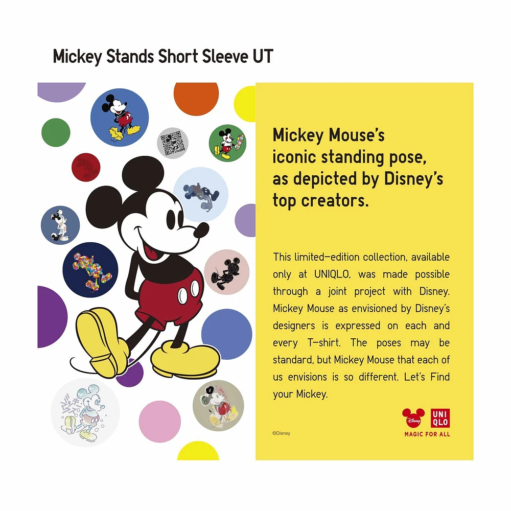 MICKEY STANDS SHORT SLEEVE UT