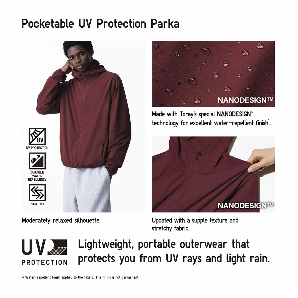 POCKETABLE UV PROTECTION PARKA