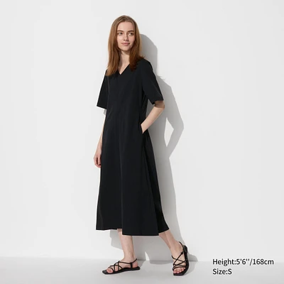 EXTRA STRETCH AIRism DRESS | HALF -SLEEVE