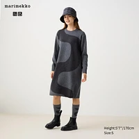 LAMBSWOOL CREW NECK DRESS