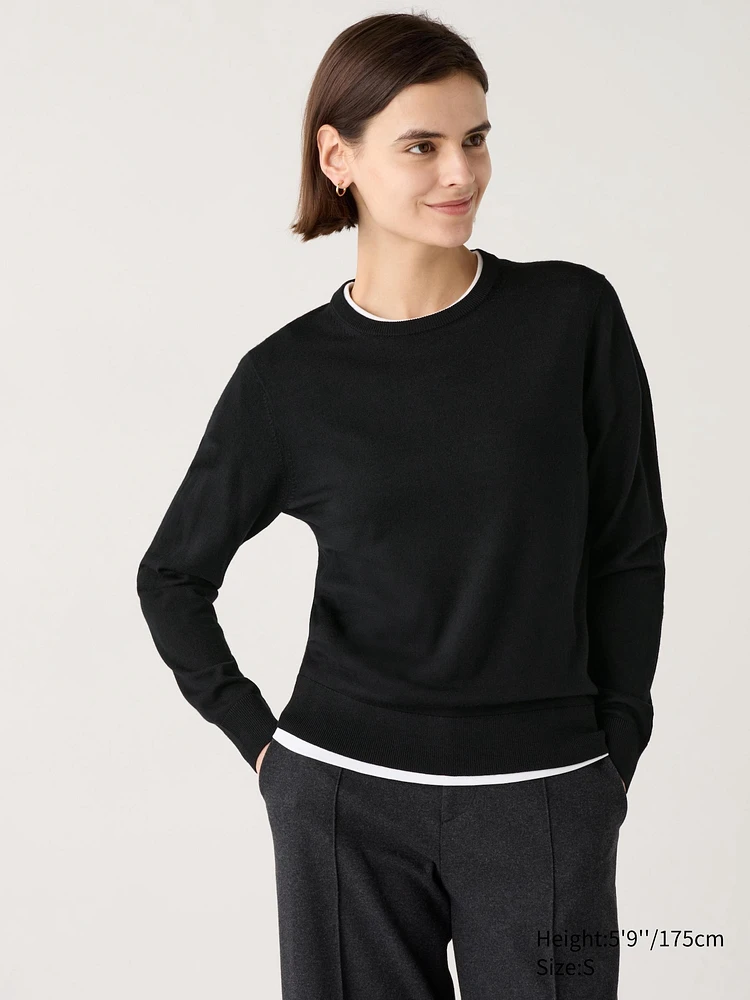 MERINO CREW NECK SWEATER