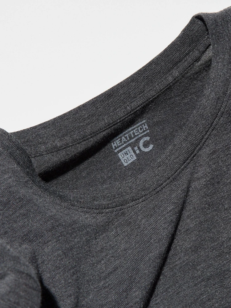 HEATTECH EXTRA WARM CASHMERE BLEND CREW NECK T-SHIRT