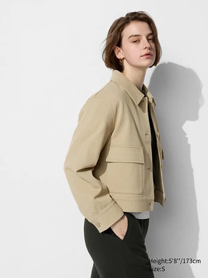 JERSEY RELAXED JACKET