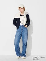 WIDE STRAIGHT JEANS