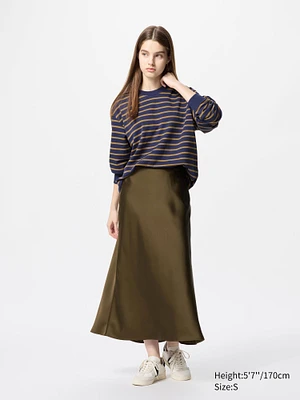 SATIN SKIRT