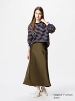 SATIN SKIRT