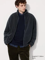 PILE LINED FLEECE FULL-ZIP JACKET